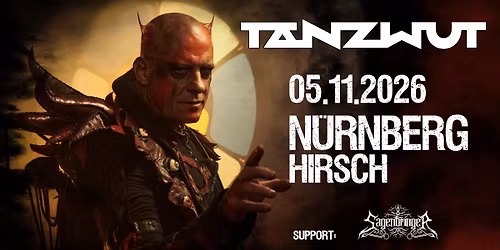 Tanzwut - Live 2026 Tour N\u00fcrnberg
