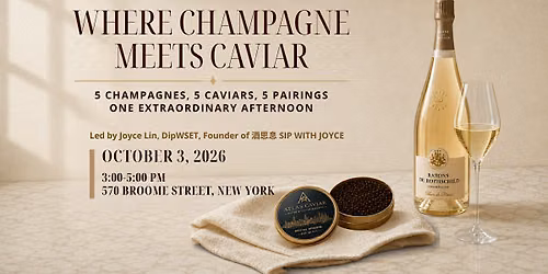 WHERE CHAMPAGNE MEETS CAVIAR