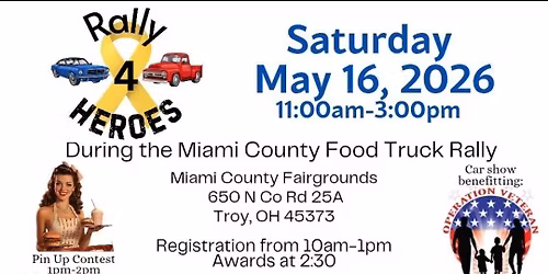 Food truck rally - car show 