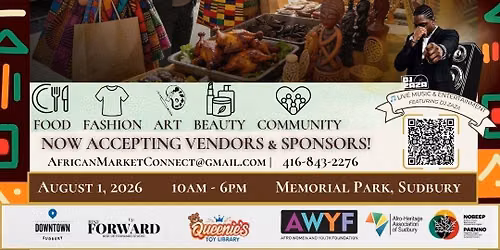 Join us for the African Market Trade Fair, a vibrant community event that brings together culture, e