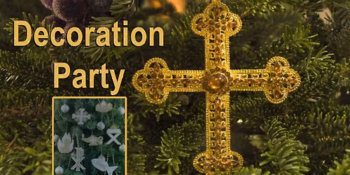 Help Decorate the Sanctuary for the Advent and Christmas Season