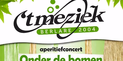 \u00b4t Meziek onder de bomen aperitiefconcert