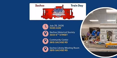 Sachse Train Day