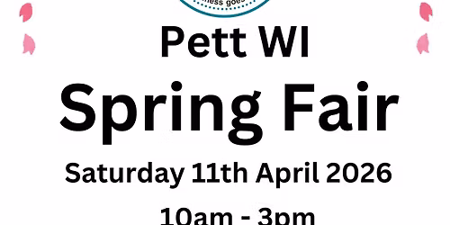 Pett WI Spring Fair 2026
