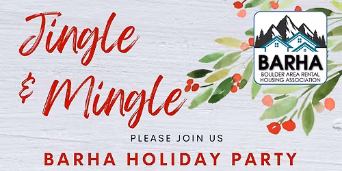 BARHA Holiday Party and Toy Drive