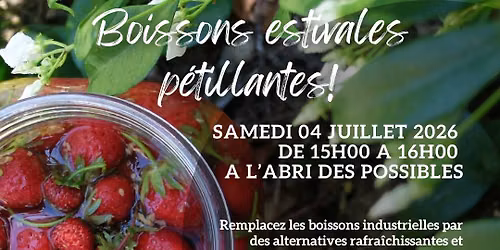 Boissons estivales p\u00e9tillantes - Auch - 04\/07\/26