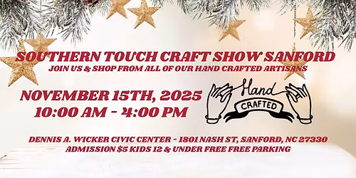 Southern Touch Craft Show Chrismas In Sanford