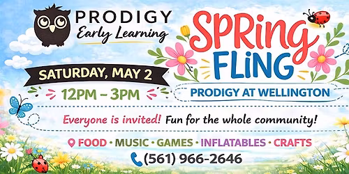 Prodigy Early Learning Wellington Spring Fling!