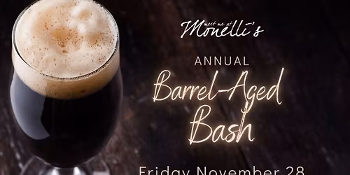 BARREL AGED BEER BASH