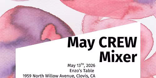 CREW May 2026 Mixer