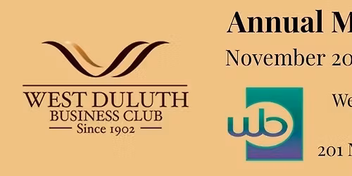 Annual Meeting for The West Duluth Business Club