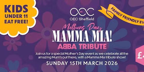 Mamma Mia Tribute Show & Lunch - Mother's Day Special
