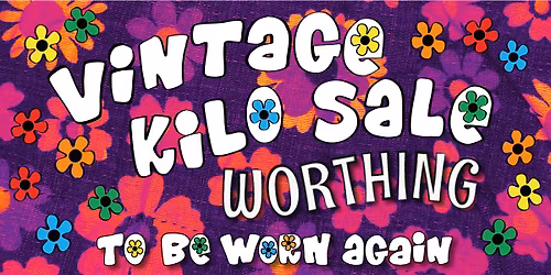 Vintage Kilo Sale at our Worthing warehouse