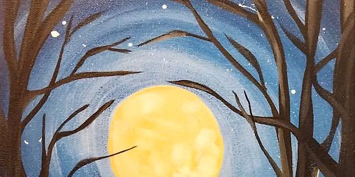 Midnight Tombstone- Little Artists Paint Party!