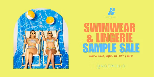 Kitty and Vibe Swimwear Sample Sale!