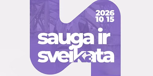 SDG FORUMAS | SAUGA IR SVEIKATA 2026