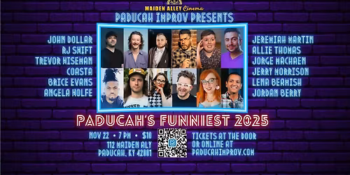 Paducah Improv Presents: Paducah's Funniest 2025