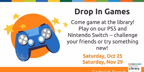 Drop In Games - Goderich Branch