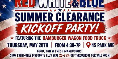 Salute to Red White & Blue Summer Kickoff Party!