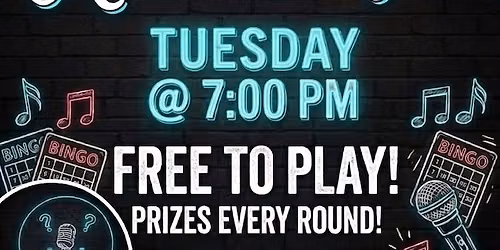 Music Bingo at Fumbles