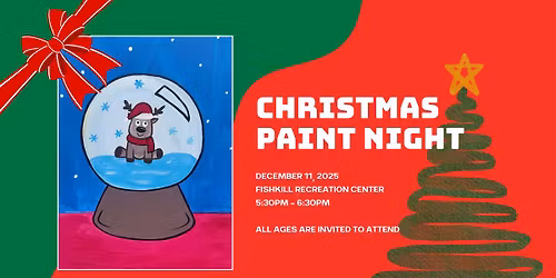 Christmas Paint Night
