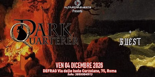 Dark Quarterer + Guest \/\/ Defrag - 04.12.2026 -