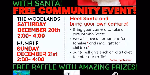 Free Pictures with Santa! 