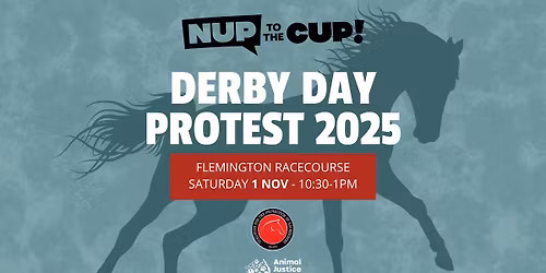 Derby Day Race Protest 2025