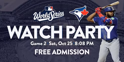 FREE World Series Watch Party at The Aud | Game 2