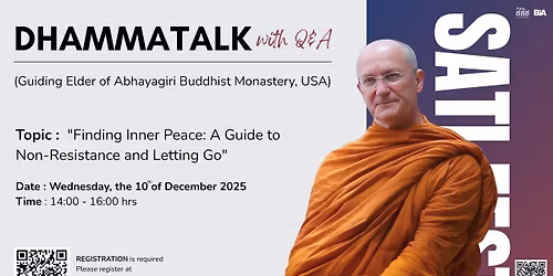 Dhamma Talk with Q&A (in English) by Ajahn Pasanno