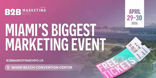 B2B Marketing Expo 2026
