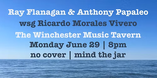 Ray Flanagan & Anthony Papaleo wsg Ricardo Morales Vivero