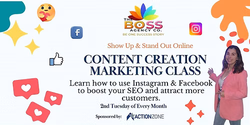 Content Creation Marketing Class
