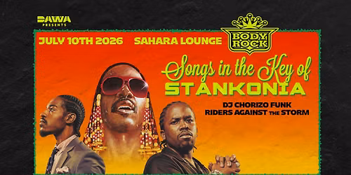 DAWA Presents: Body Rock ATX - Songs In The Key Of Stankonia (Tribute to Stevie Wonder and Outkast)