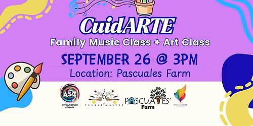CuidARTE Music and Art class