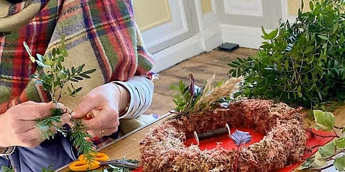Autumn Wreath Workshop at Gibside, Newcastle