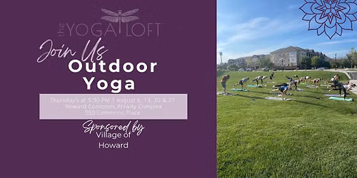 Outdoor Yoga with The Yoga Loft