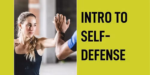 Intro to Self-Defense