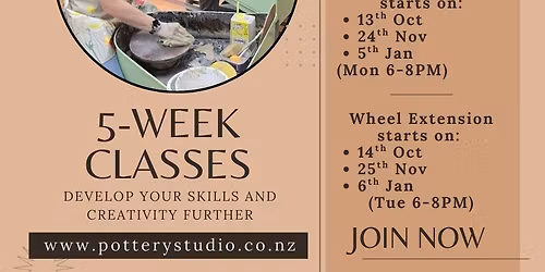 5-Week Wheel Classes 