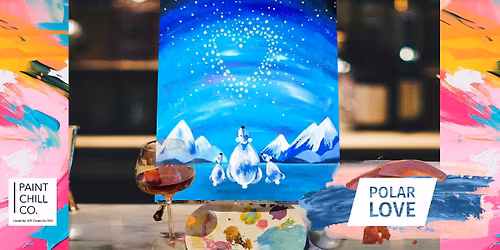 Portsmouth Paint \u2018n\u2019 Sip - \u201cPolar Love\u201d