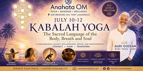 Kabalah Yoga The Sacred Language of Body, Breath & Soul