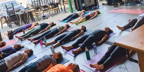 All-Levels Yoga Class at Unplugged Brewing Co. - [Bottoms Up! Yoga & Brew]