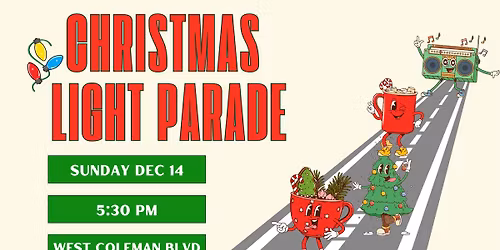 30th Annual Town of Mount Pleasant Christmas Light Parade