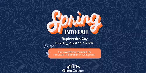 Spring into Fall - Fall 2026 Walk-In Registration