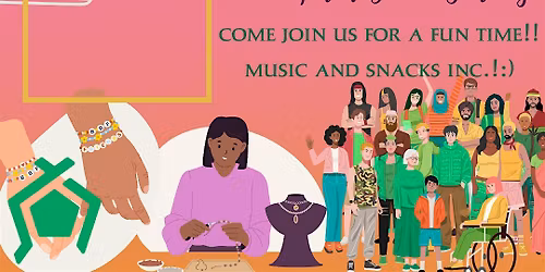 JEWELLERY MAKING ACTIVITY - LSBU HALLS RESIDANTS ONLY!