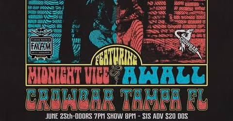 Saints of Saturn, Midnight Vice & AWALL