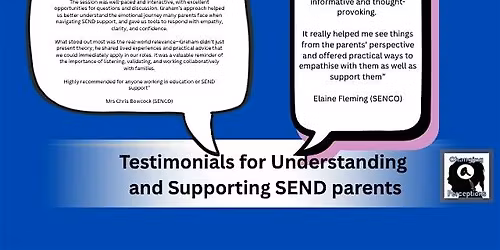 Understanding and Supporting SEND and 'Difficult to engage' Parents