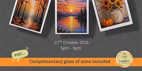 A Sip & Paint Experience - Autumn Edition