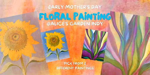 O'keeffe Style Painting with Mom