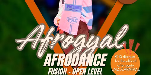 Afrodance Fusion Workshop w\/ Afrogyal
